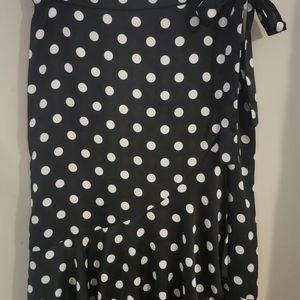 Polka dot skirt